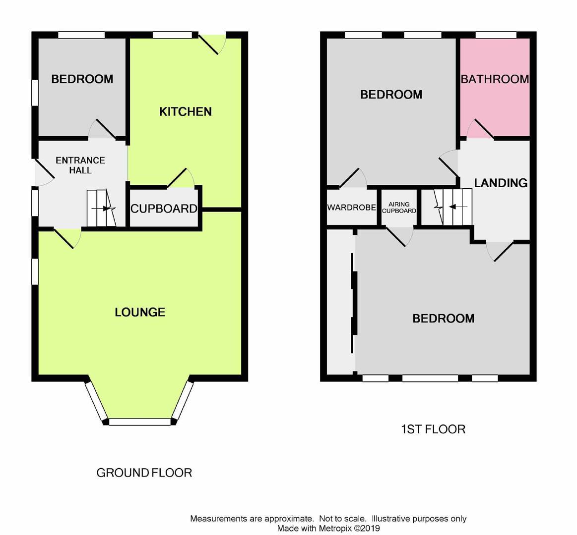 Floor Plan | House - End Terrace | Bramble Crescent, Worthing | For Sale